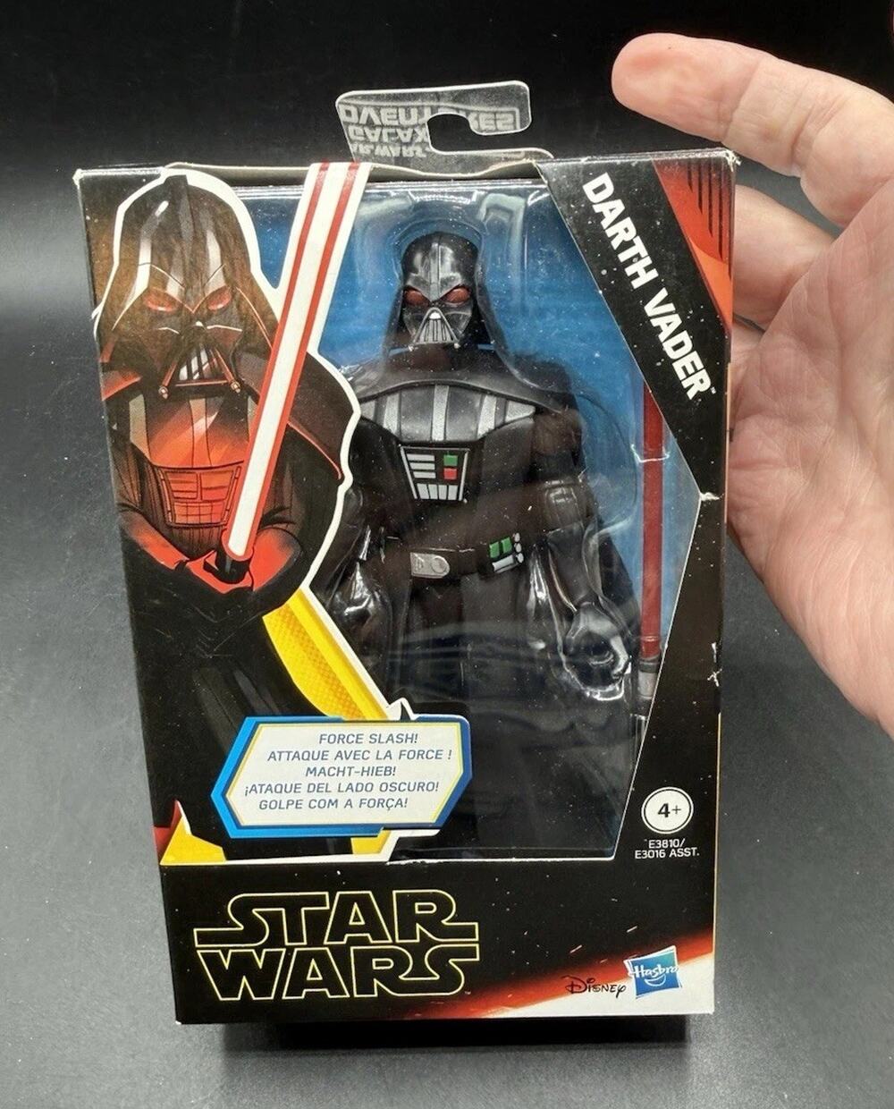 Star Wars Galaxy of Adventures: Darth Vader Force Slash! Figure E3810 NEW IN BOX
